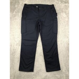 Carhartt Cargo Pants Womens 16W (40x31) Carpenter Utility Blue 104011